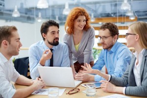 Picture of people influencing without authority