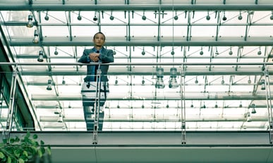 Stepping onto the balcony to align priorities