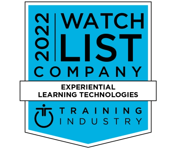 training industry 2022 experiential learning technologies watch list company